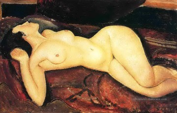 nu couché 1917 Amedeo Modigliani Peinture à l'huile